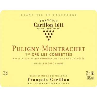 2023 Francois Carillon Puligny-Montrachet Les Combettes 1er Cru image