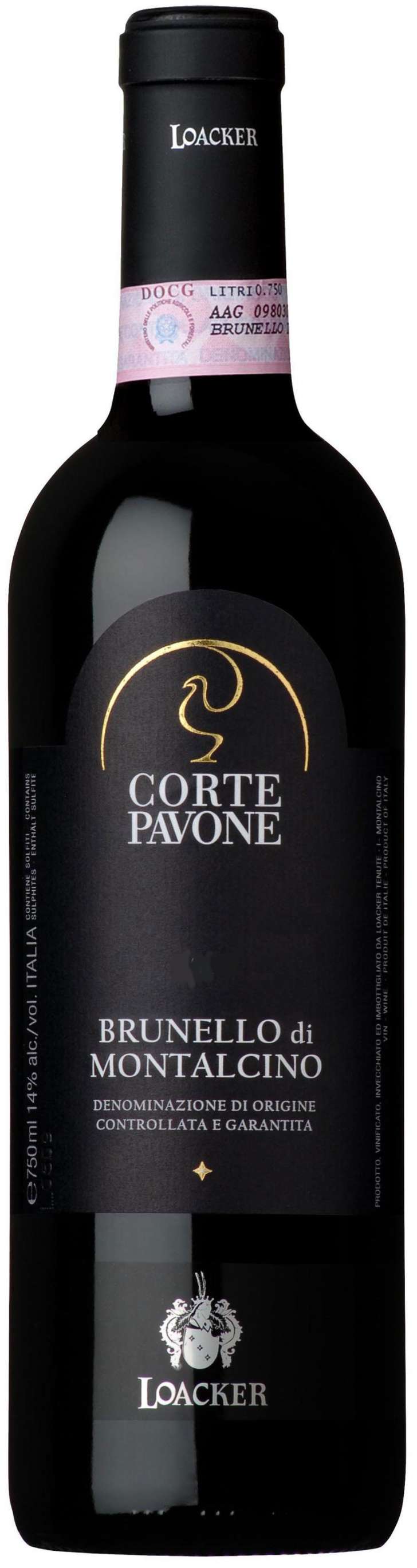 2011 Tenute Loacker Corte Pavone Brunello di Montalcino image