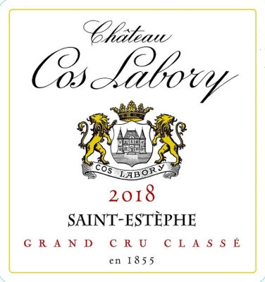 2018 Château Cos Labory Saint-Estephe 5eme Grand Cru Classe image