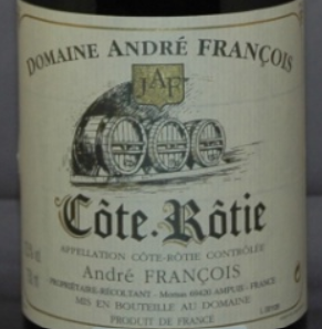 1999 Domaine Andre Francois Cote Rotie Rhone image