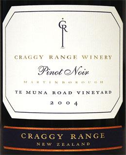 2019 Craggy Range Pinot Noir Road Martinborough - click image for full description