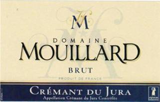 Domaine Mouillard Crémant du Jura NV - click image for full description