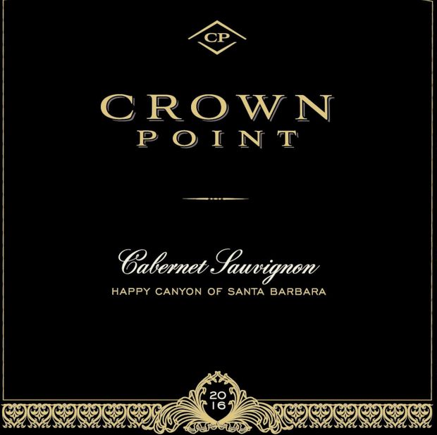 2017 Crown Point Cabernet Sauvignon Happy Canyon of Santa Barbara - click image for full description