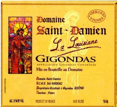 2019 Domaine Saint Damien Gigondas La Louisiane Vieilles Vignes image