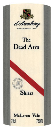 2010 d'Arenberg The Dead Arm Shiraz McLaren Vale Australia image