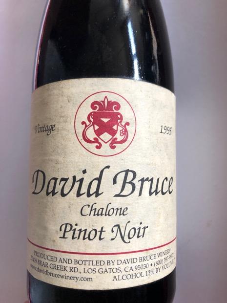 1997 David Bruce Chalone Pinot Noir image