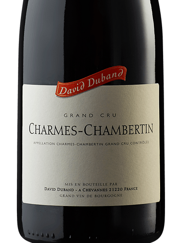 2020 David Duband Charmes Chambertin Grand Cru - click image for full description