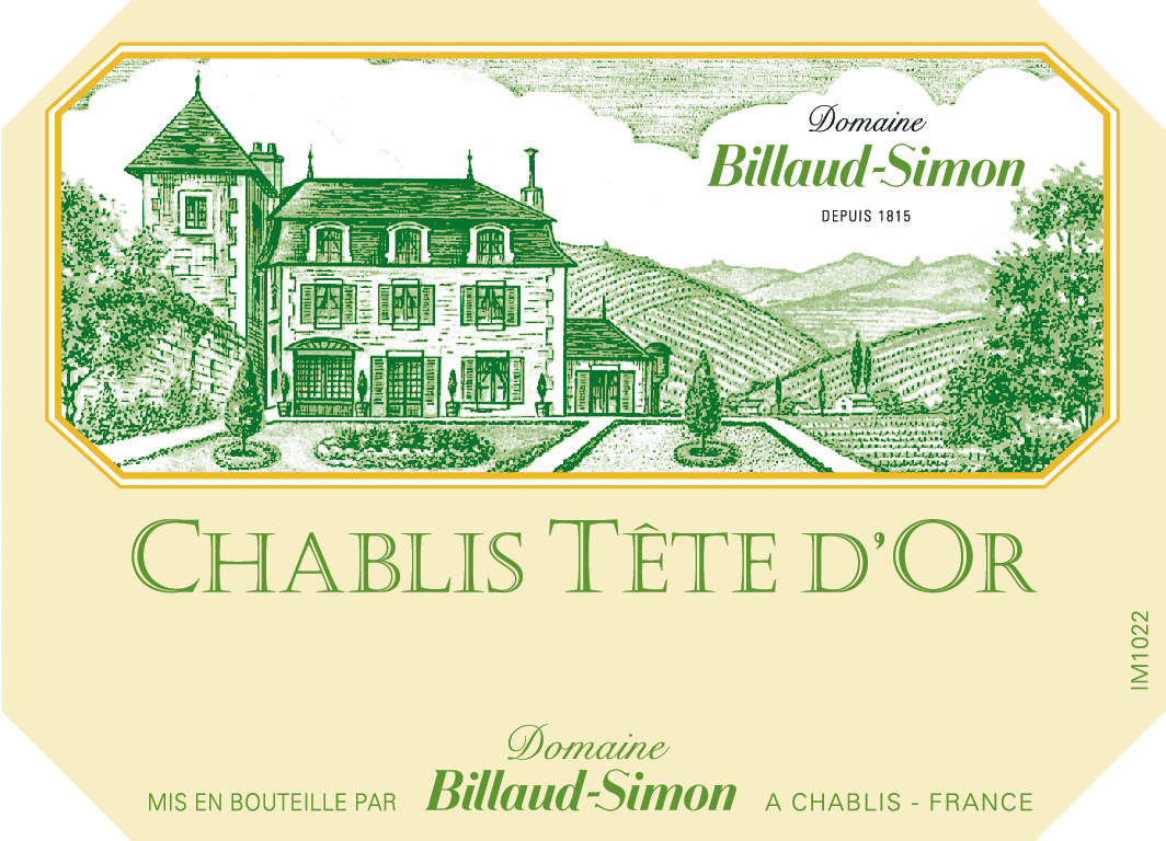 2022 Domaine Billaud-Simon Chablis Tete d'Or image