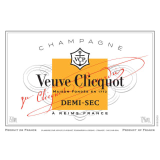 NV Veuve Cliquot Demi Sec Champagne - click image for full description