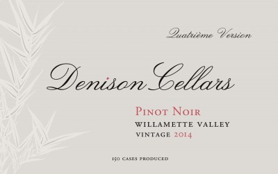 2014 Denison Cellars Pinot Noir Willamette Valley image
