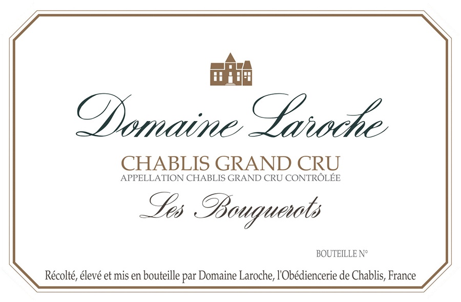 2022 Domaine Laroche Les Bouguerots Grand Cru Chablis - click image for full description