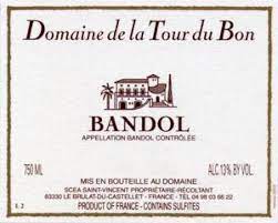 2020 Domaine de la Tour du Bon Bandol Rouge - click image for full description