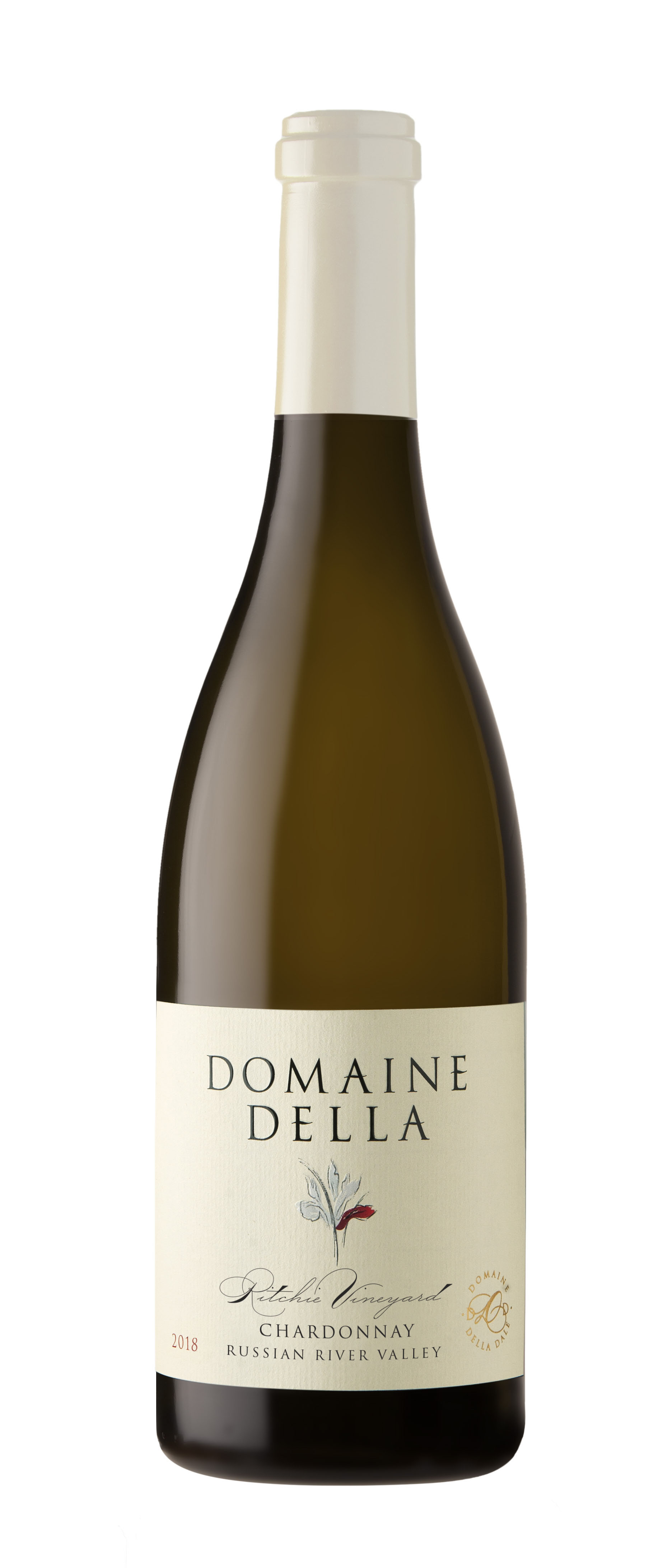 2018 Domaine Della Chardonnay Ritchie Russian River Vallley - click image for full description