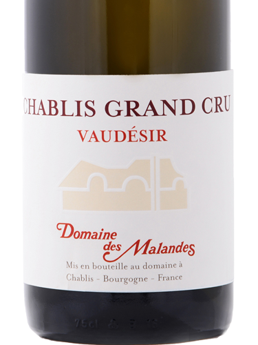 2023 Domaine des Malandes Chablis Vaudesir Grand Cru image