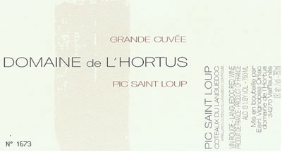 2009 Domaine L'Hortus Pic Saint Loup Grand Cuvee image