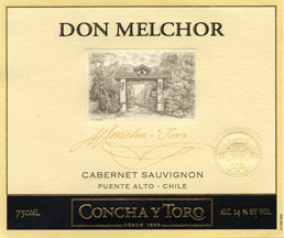 2001 Concha y Toro Don Melchor Cabernet Sauvignon Puente Alto Chile image