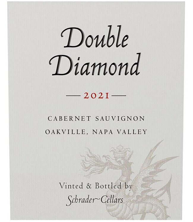 2021 Schrader Cabernet Sauvignon Double Diamond Oakville - click image for full description