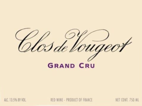 2016 Domaine de La Vougeraie Clos Vougeot Grand Cru - click image for full description