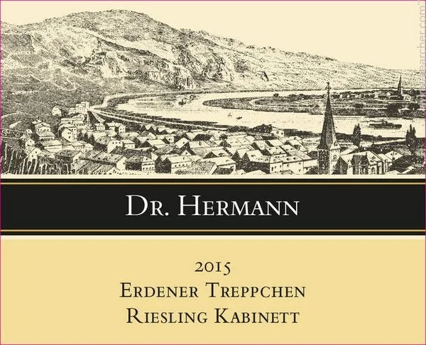 2021 Dr. Hermann Erdener Treppchen Riesling Kabinett #6 Mosel, Germany - click image for full description
