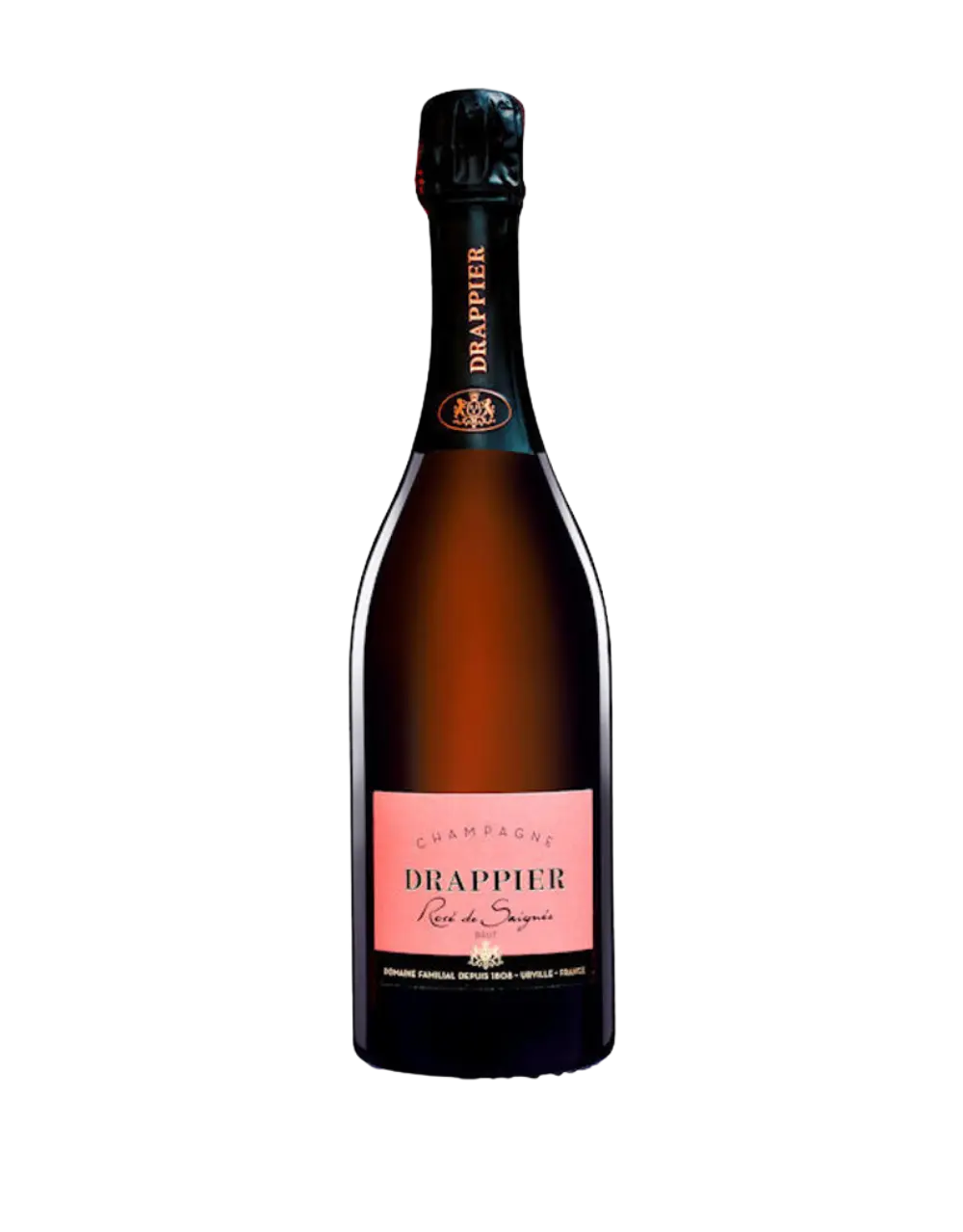 NV Drappier Brut Rose de Saignee Champagne - click image for full description