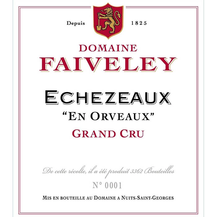 2023 Domaine Faiveley 'En Orveaux' Echezeaux Grand Cru image