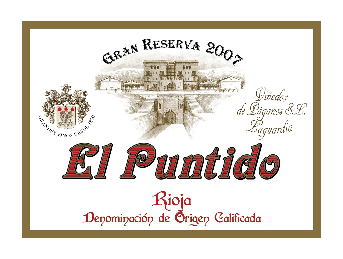2007 Vinedos de Paganos El Puntido Rioja Gran Reserva image