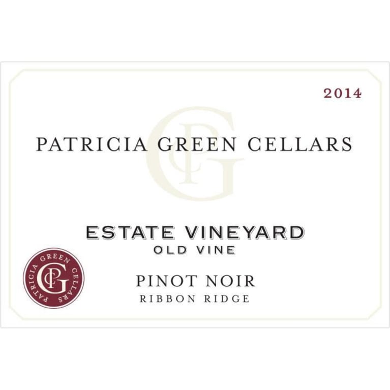 2015 Patricia Green Estate Old Vines Pinot Noir Ribbon Ridge - click image for full description