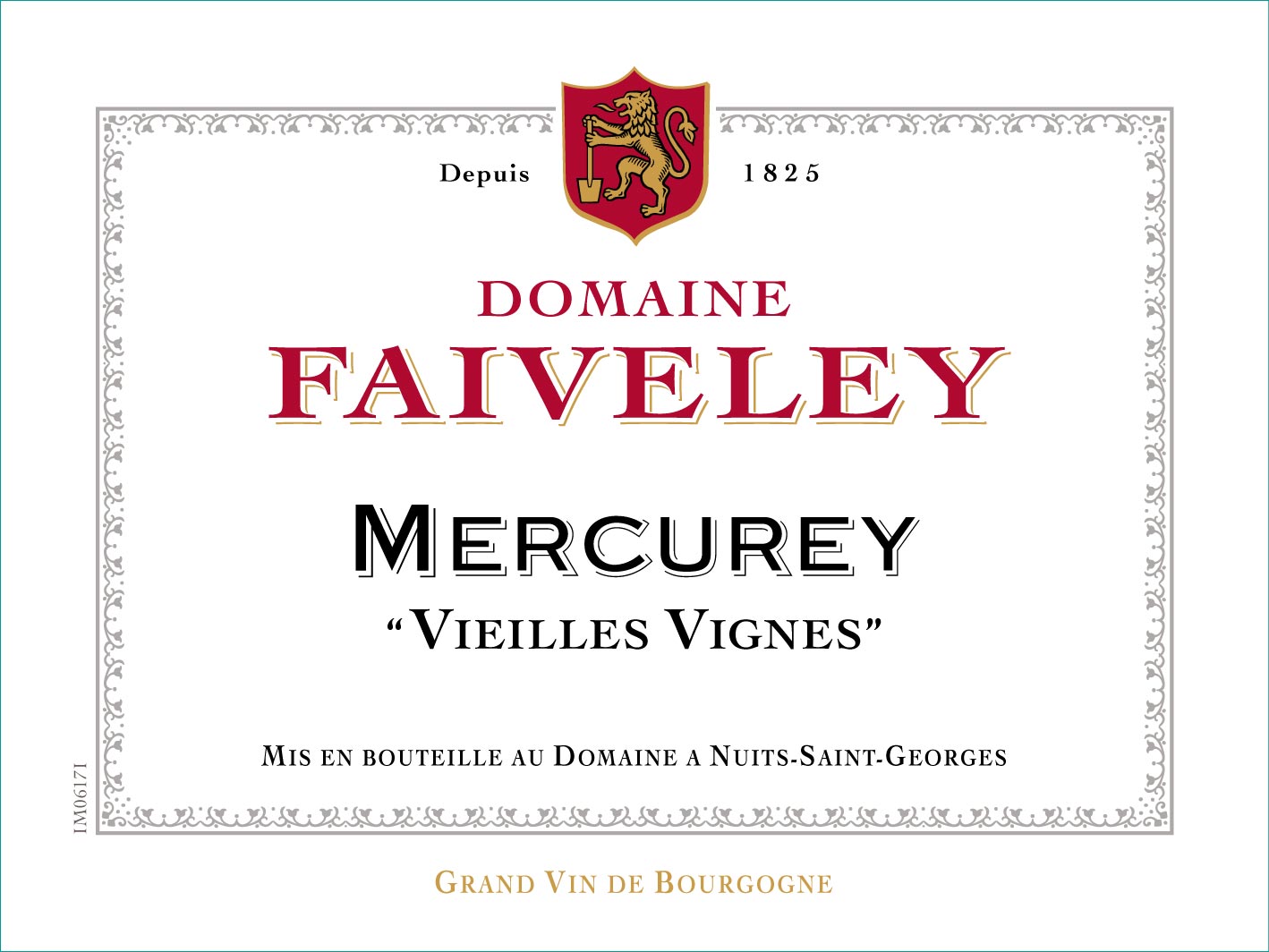 2023 Domaine Faiveley Mercurey Rouge Vieilles Vignes - click image for full description