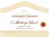 2019 Ferrari Carano Pinot Noir Middleridge Ranch Anderson Valley image