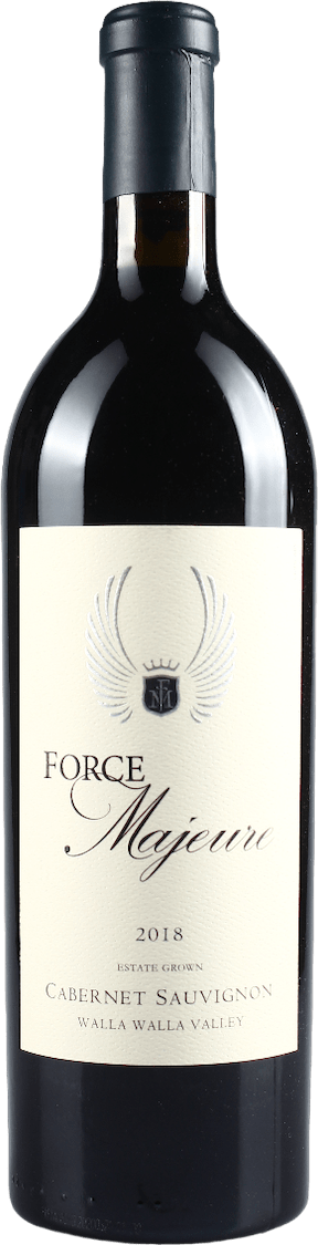 2018 Force Majeure Vineyards Walla Walla Valley Estate Cabernet Sauvignon image