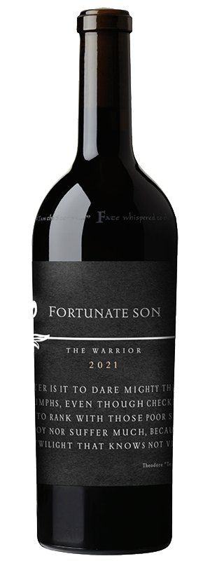 2021 Fortunate Son Cabernet Sauvignon The Warrior Napa image