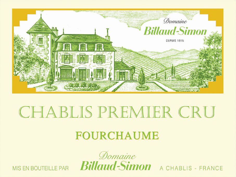 2022 Domaine Billaud-Simon Fourchaume Chablis 1er Cru image