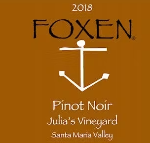 2018 FOXEN PINOT NOIR JULIA'S VINEYARD SANTA MARIA VALLEY MAGNUM image