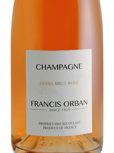 NV FRANCIS ORBAN EXTRA BRUT ROSE CHAMPAGNE image