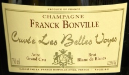 Franck Bonville Blanc de Blancs Cuvee les Belles Voyes Brut Champagne image