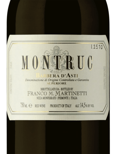 1997 Franco Martinetti Montruc Piedmont - click image for full description