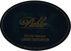 2015 FX Pichler Riesling Oberhauser Smargd Austria - click image for full description
