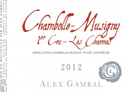 2012 Alex Gambal Chambolle Musigny Les Charmes Premier Cru - click image for full description