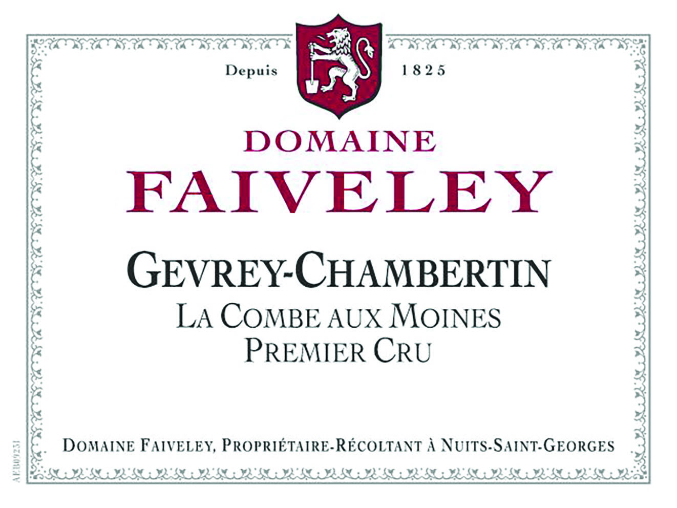 2023 Domaine Faiveley La Combe Aux Moines Gevrey-Chambertin 1er Cru image