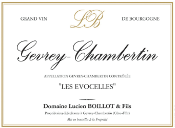 2021Domaine Lucien Boillot & Fils GEVREY CHAMBERTIN LES EVOCELLEs image