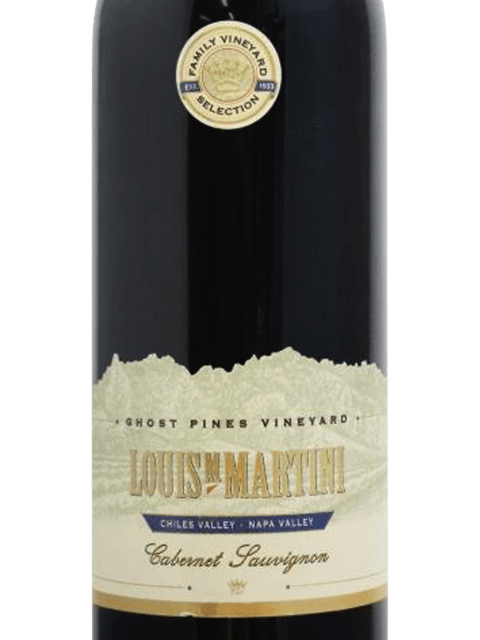 2000 LOUIS MARTINI GHOST PINES VINEYARD CABERNET SAUVIGNON CHILES VALLEY NAPA image