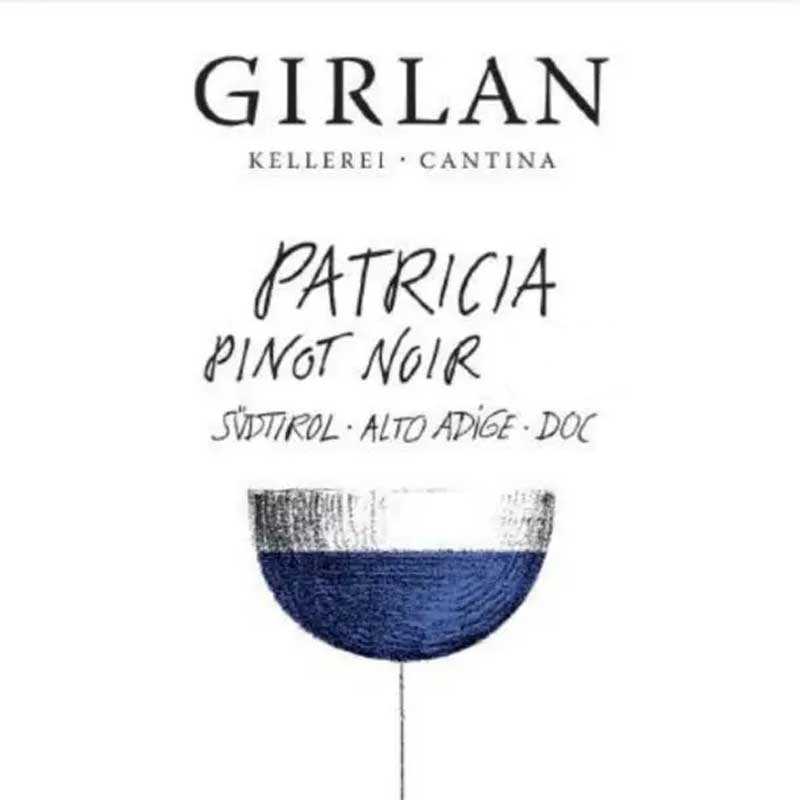 2021  Girlan Patricia Pinot Noir Alto Adige, Italy - click image for full description