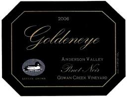 2022 Goldeneye Pinot Noir Gowan Creek Anderson Valley image