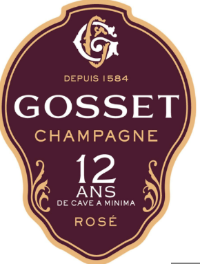 NV  Gosset '12 Ans de Cave a Minima' Rose Champagne image
