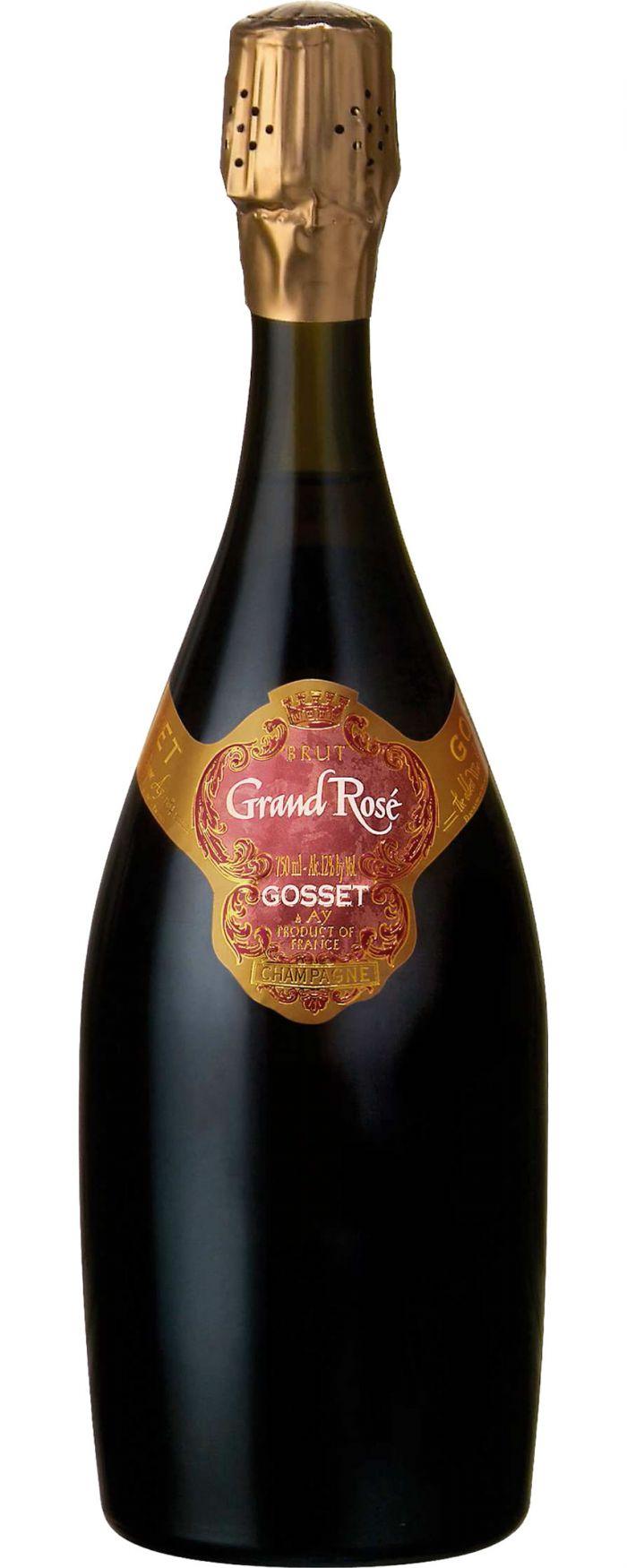 NV Gosset Grande Rose Brut Champagne - click image for full description