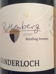 2016 Gunderloch Nackenheimer Rothenberg Riesling Grosses Gewachs Rheinhessen, Germany image