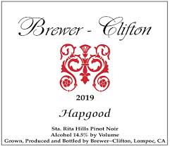 2019 Brewer-Clifton 'Hapgood' Pinot Noir Sta Rita Hills image