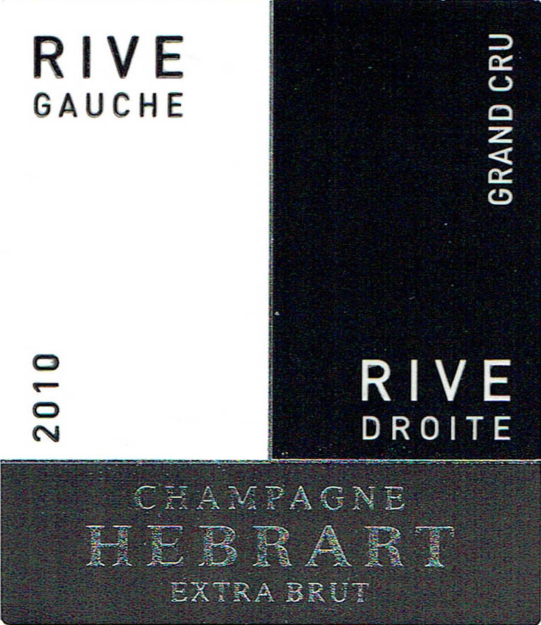 2013 Marc Hébrart 'Rive Gauche-Rive Droite' Grand Cru Brut - click image for full description