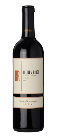 2008 Hidden Ridge 'Impassable Mountain' Reserve Cabernet Sauvignon Sonoma image