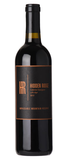 2012 Hidden Ridge 'Impassable Mountain' Reserve Cabernet Sauvignon Sonaoma image